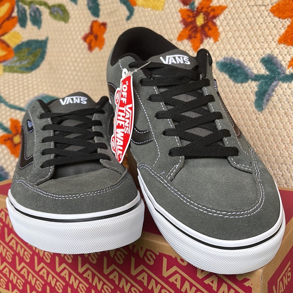 Vans Bearcat Charcoal/White/Black Men’s sneakers - Picture 8 of 16